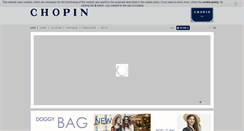 Desktop Screenshot of chopinroma.com